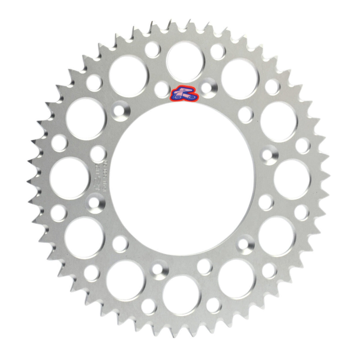 Renthal Sprocket Rear Silver 53T Alloy 7075 T6 Grooved Kawasaki