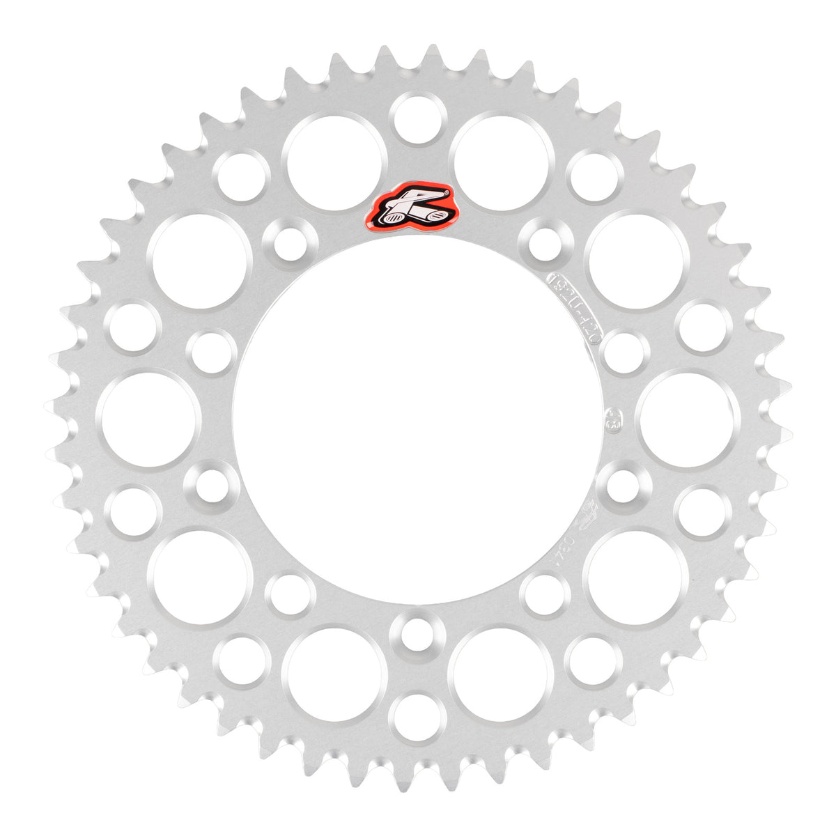 Renthal Rear Sprocket 48T Alloy 7075-T6 Grooved - Silver (KTM, Husqvarna)