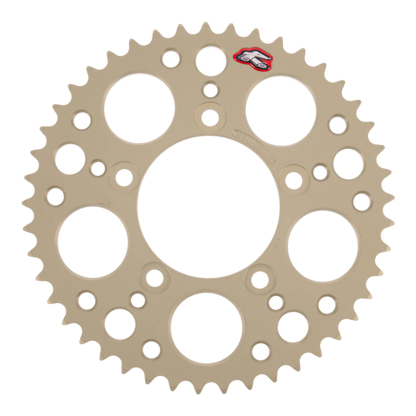 Renthal Rear Sprocket 199 / 525 Grooved - Silver [Suzuki]