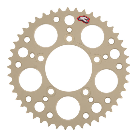 Renthal Rear Sprocket 199 / 525 Grooved - Silver [Suzuki]