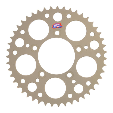 Renthal Rear Sprocket 199 / 525 Grooved - Silver [Suzuki]