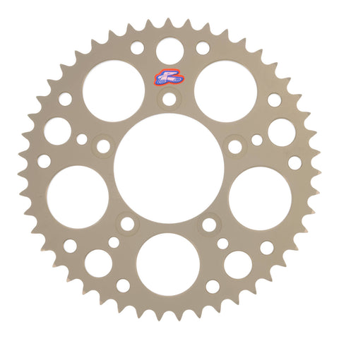 Renthal Rear Sprocket 199 / 525 Grooved - Silver [Suzuki]