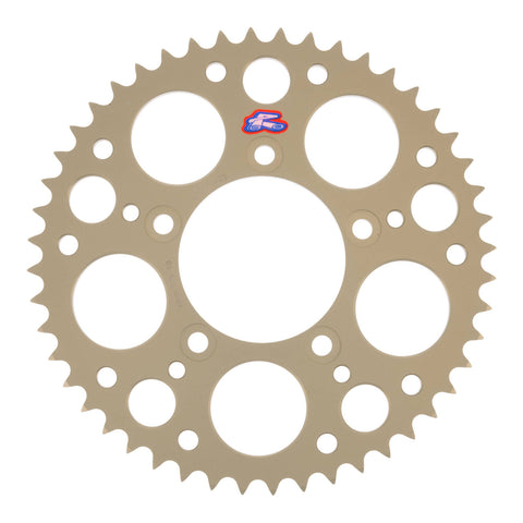 Renthal Rear Sprocket 199 / 525 Grooved - Silver [Suzuki]