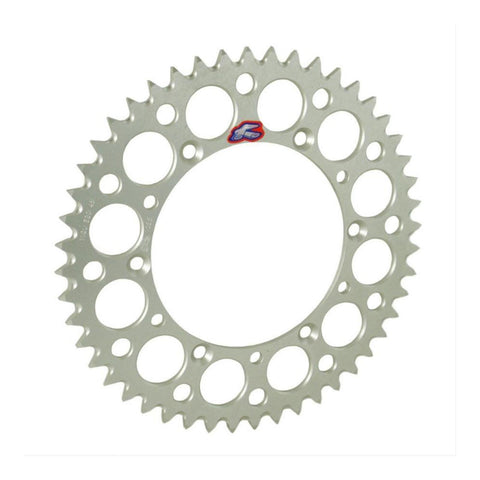 Renthal Rear Sprocket 206 / 530 Grooved - Silver [Suzuki]