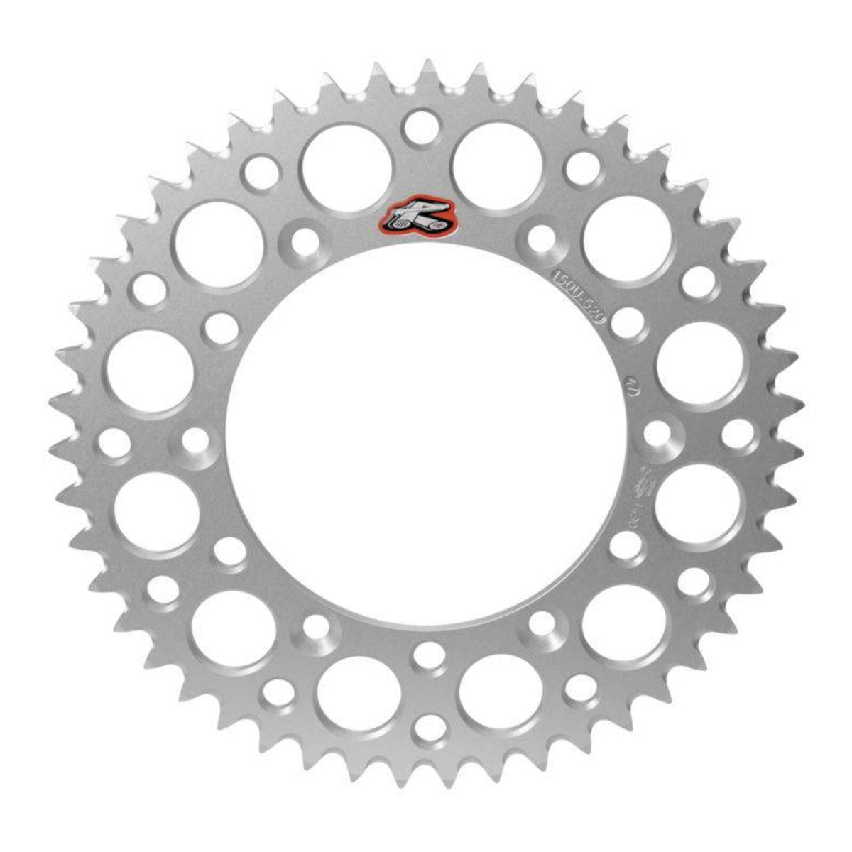 Renthal Sprocket Rear Silver 41T Alloy 7075 T6 Grooved Kawasaki