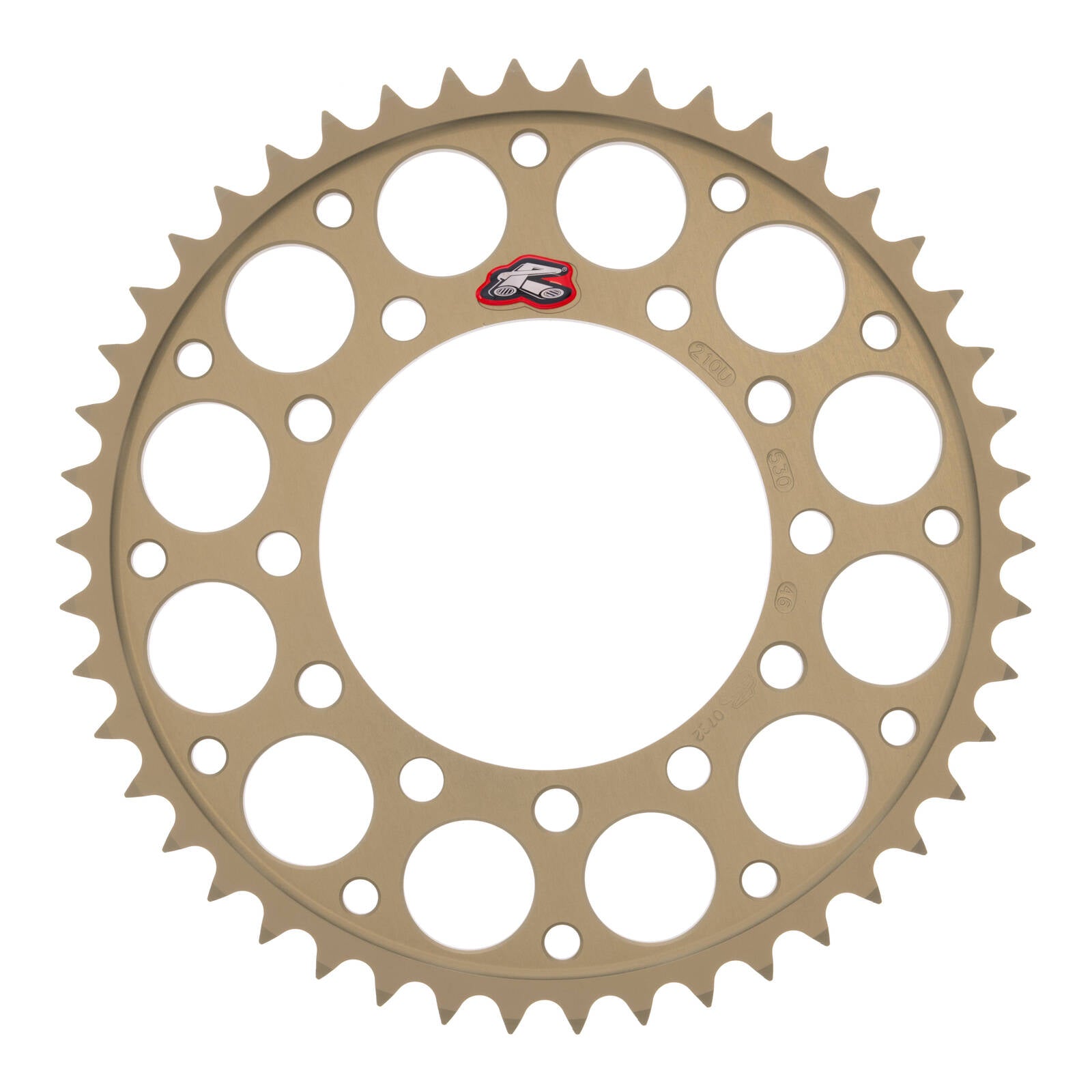 Renthal Rear Sprocket T6 Grooved 7075 Alloy - Silver [Kawasaki]
