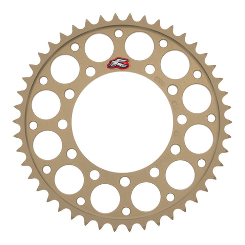 Renthal Rear Sprocket T6 Grooved 7075 Alloy - Silver [Kawasaki]