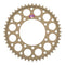 Renthal Sprocket Rear Silver 48T Alloy 7075 T6 Grooved Kawasaki