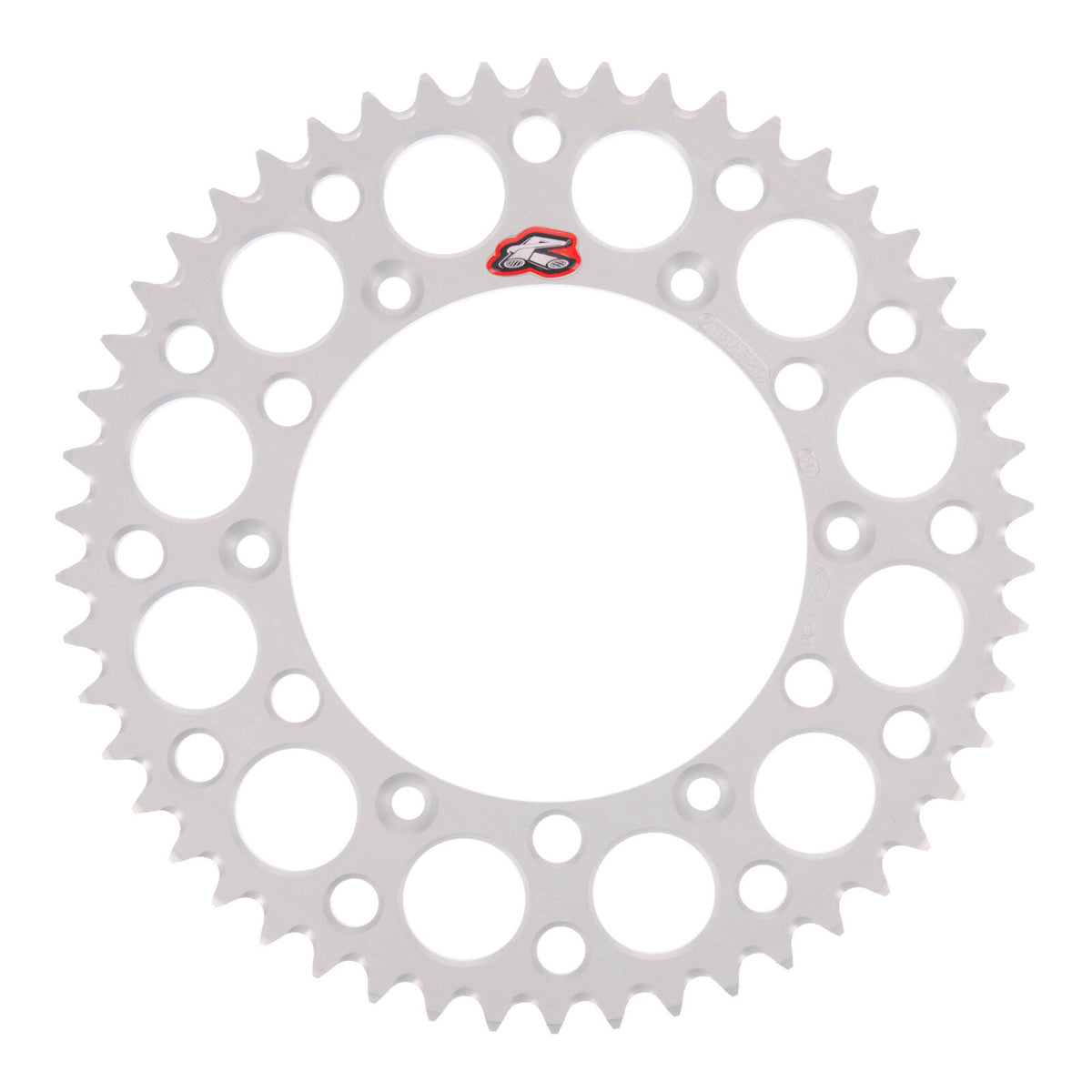 Renthal Sprocket Rear Silver 50T Alloy 7075 T6 Grooved GasGas
