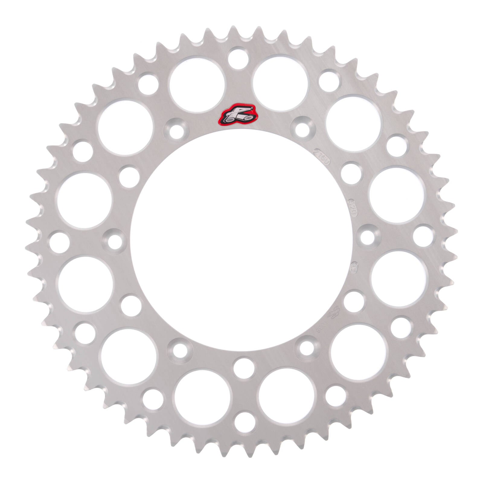 Renthal Rear Sprocket T6 Grooved 7075 Alloy - Silver [GasGas]