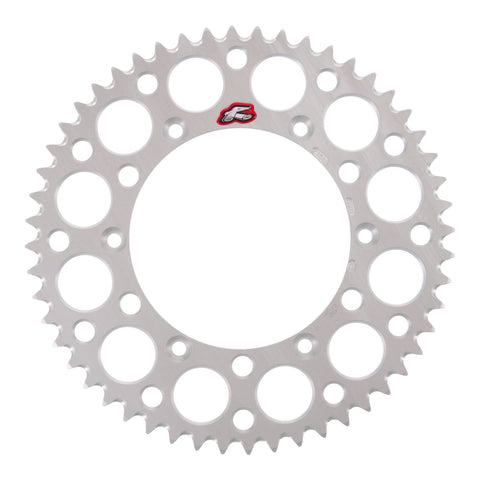 Renthal Rear Sprocket T6 Grooved 7075 Alloy - Silver [GasGas]