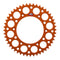 Renthal Sprocket Rear Orange 48T Alloy 7075 T6 Grooved KTM