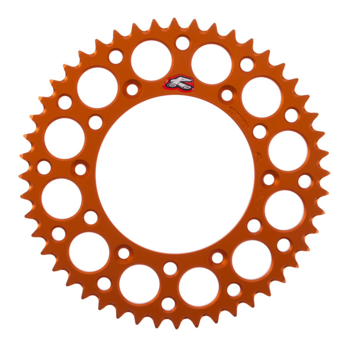 Renthal Sprocket Rear Orange 48T Alloy 7075 T6 Grooved KTM