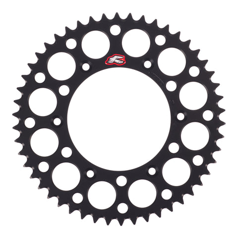 Renthal Sprocket Rear Black 50T Alloy 7075 T6 Grooved