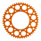 Renthal Sprocket Rear Orange 50T Alloy 7075 T6 Grooved KTM