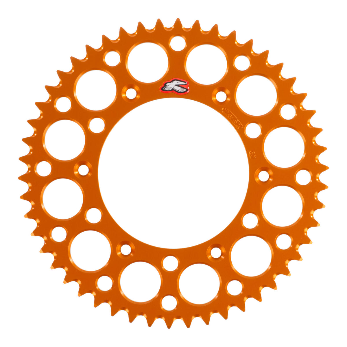 Renthal Sprocket Rear Orange 50T Alloy 7075 T6 Grooved KTM