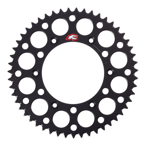 Renthal Sprocket Rear Black 51T Alloy 7075 T6 Grooved