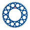 Renthal Sprocket Rear Blue 51T Alloy 7075 T6 Grooved