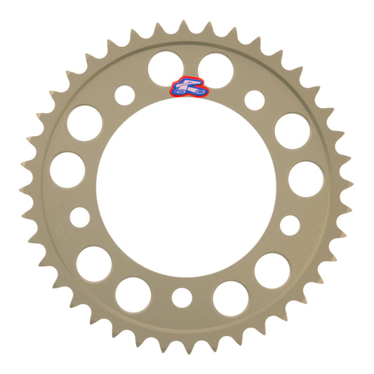 Renthal Rear Sprocket T6 Grooved 7075 Alloy - Silver [Honda]