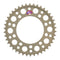 Renthal Rear Sprocket T6 Grooved 7075 Alloy - Silver [Honda]