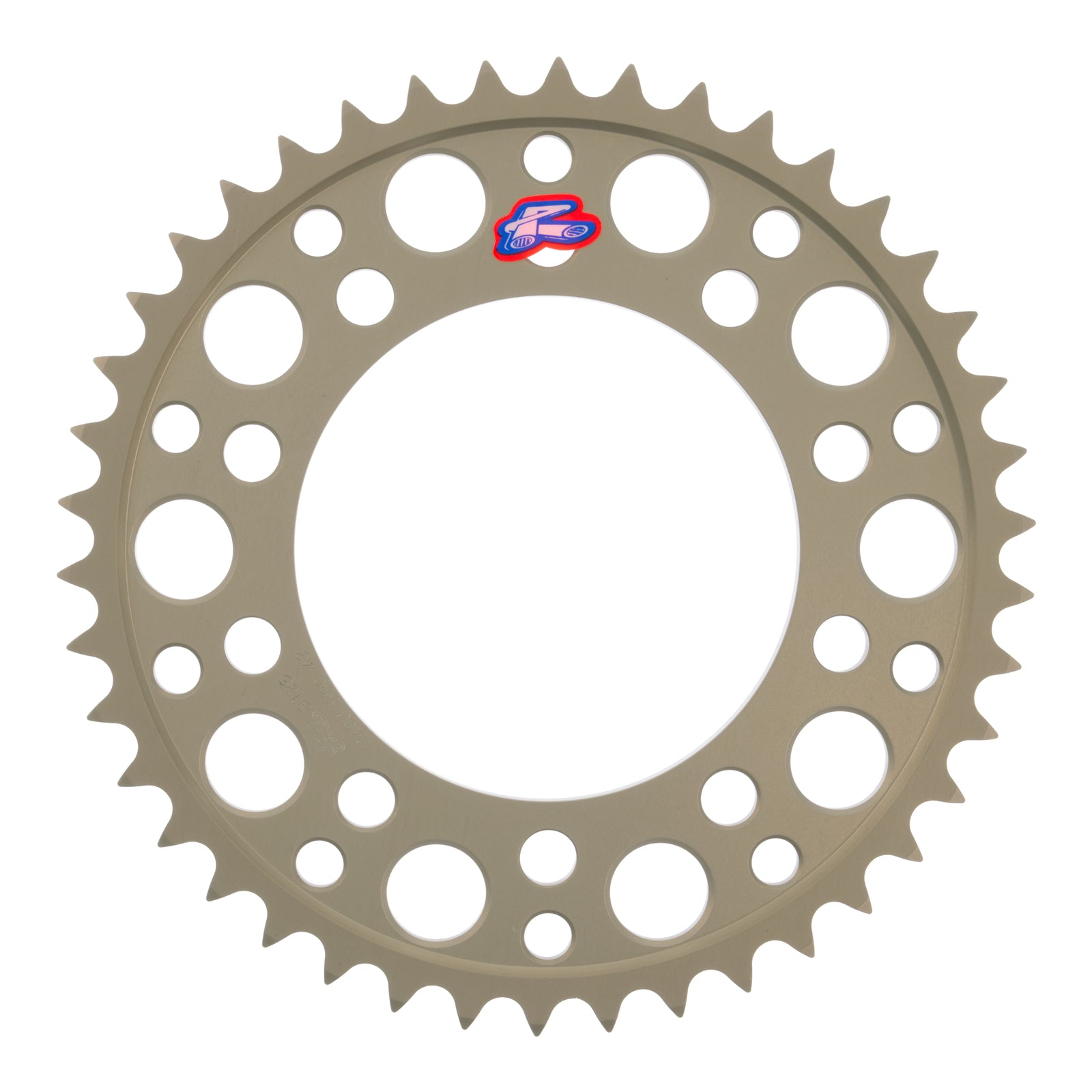 Renthal Rear Sprocket T6 Grooved 7075 Alloy - Silver [Honda]