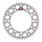 Renthal Sprocket Rear Silver 47T Alloy 7075 T6 Grooved