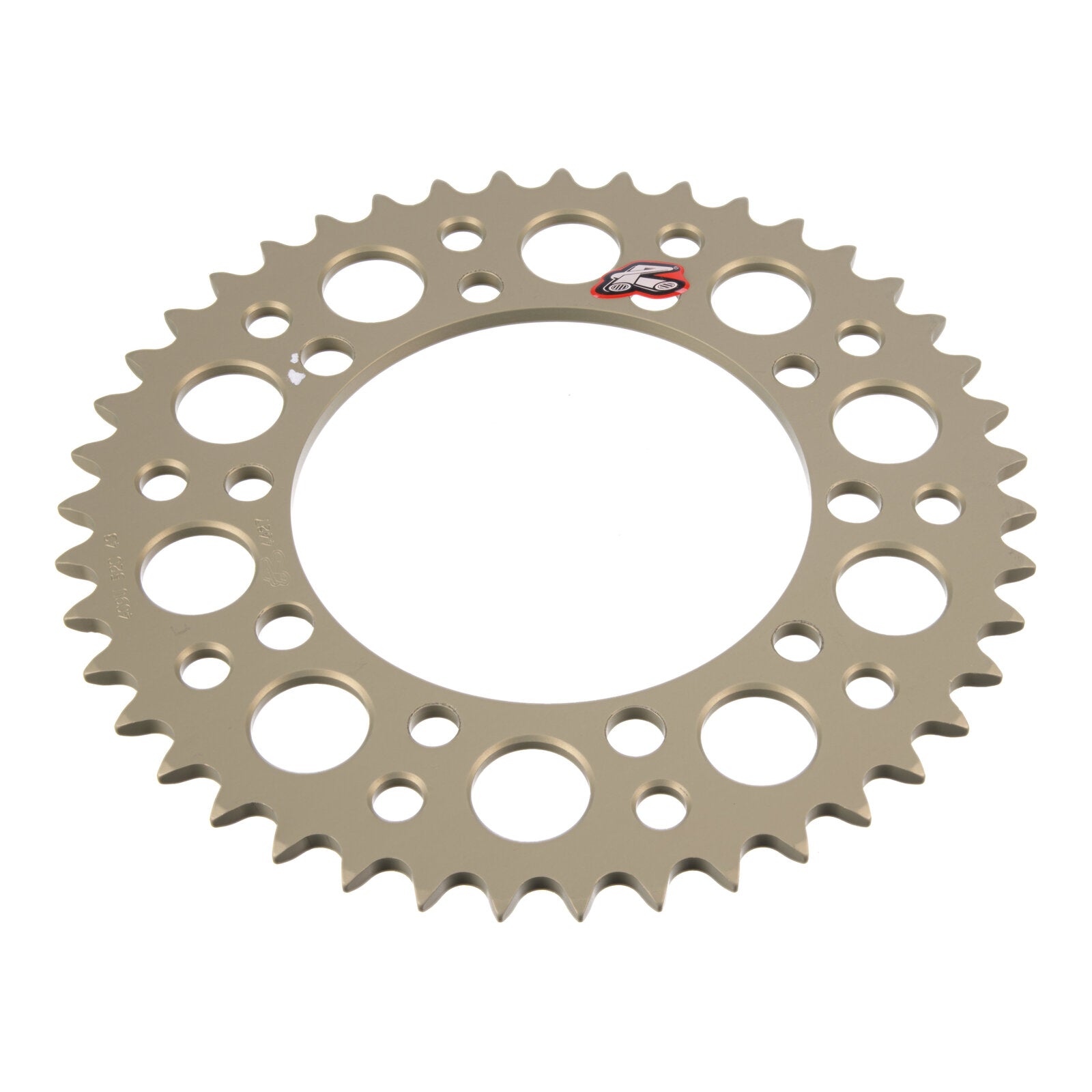 Renthal Sprocket Hard Anodised 43T Silver