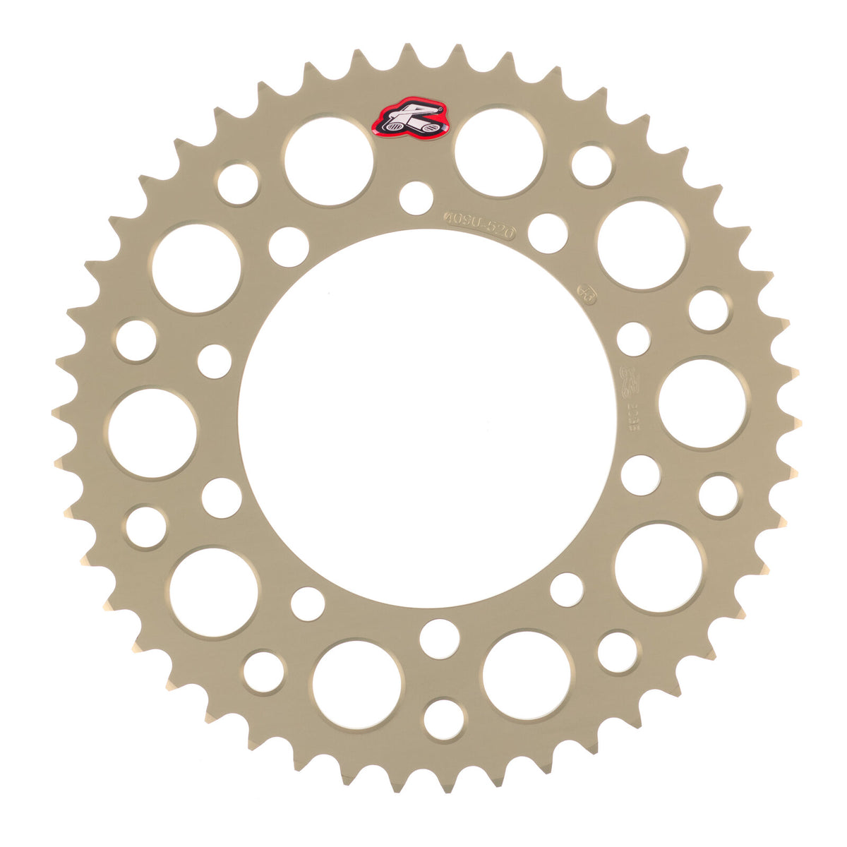 Renthal Sprocket Hard Anodised 46t Silver