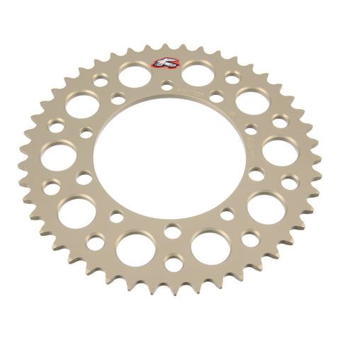 Renthal Sprocket Hard Anodised 46t Silver