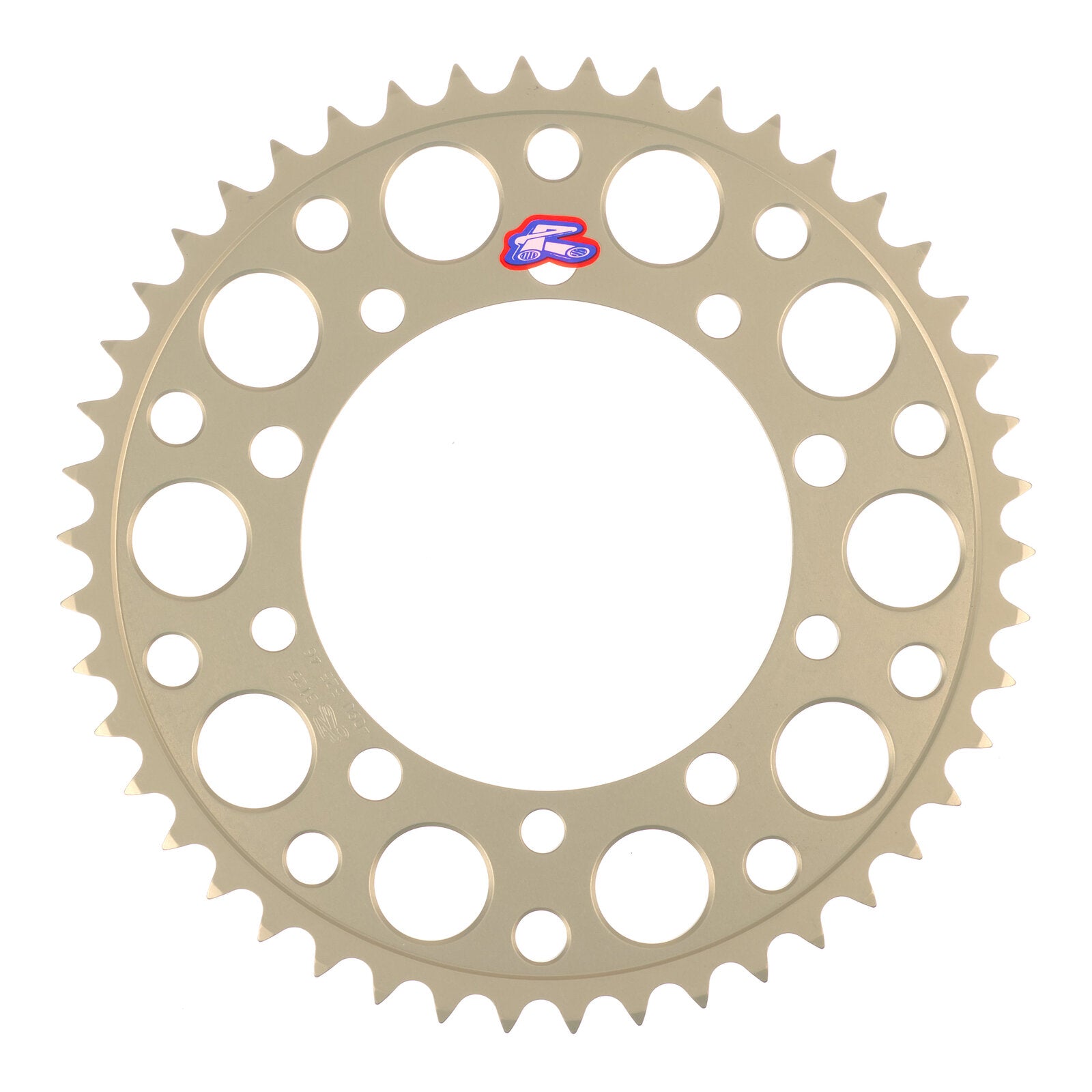 Renthal Rear Sprocket T6 7075 Alloy Grooved 409 / 525 - Silver [Suzuki]