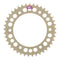Renthal Sprocket Rear Silver 41T Alloy 7075 T6 Grooved Mont