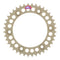 Renthal Rear Sprocket T6 7075 Alloy Grooved 411 / 530 - Silver [Honda]
