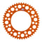 Renthal Sprocket Rear Orange 49T Alloy 7075 T6 Grooved