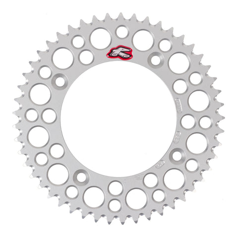Renthal Sprocket Rear Silver 49T Alloy 7075 T6 Grooved