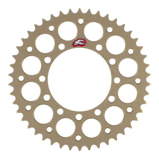 Renthal Rear Sprocket Hard Anodised Grooved 456 / 520