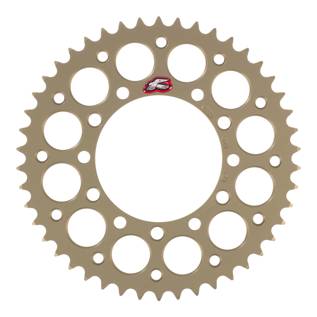 Renthal Rear Sprocket Hard Anodised Grooved 456 / 520