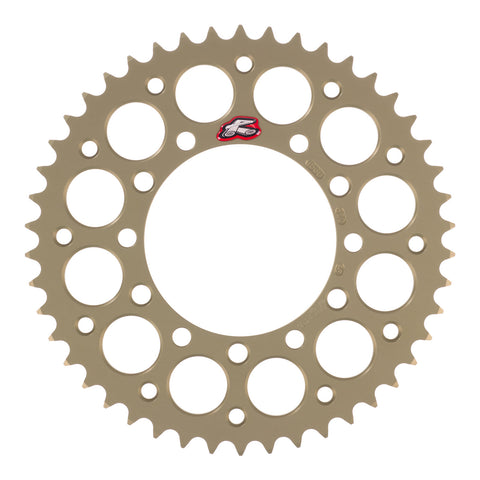 Renthal Rear Sprocket Hard Anodised Grooved 456 / 520