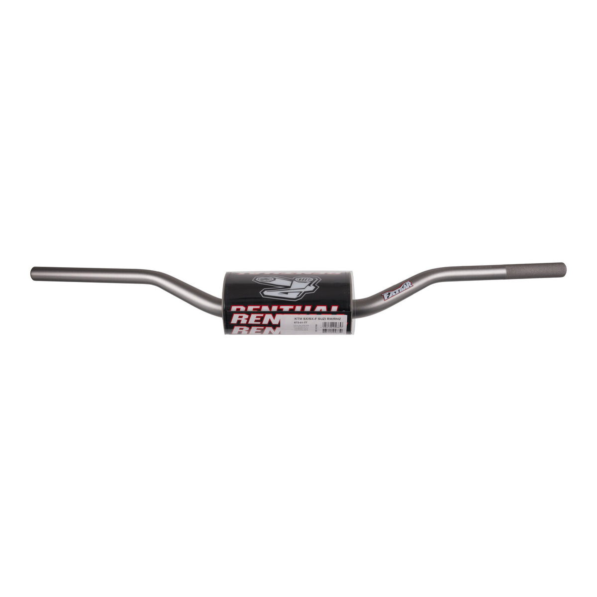 Renthal Fatbar Handlebar SX/F '09-'12 RMZ '06-'13 YZ/F '18-'21 - Titanium