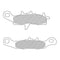 Renthal Brake Pads FDB2080