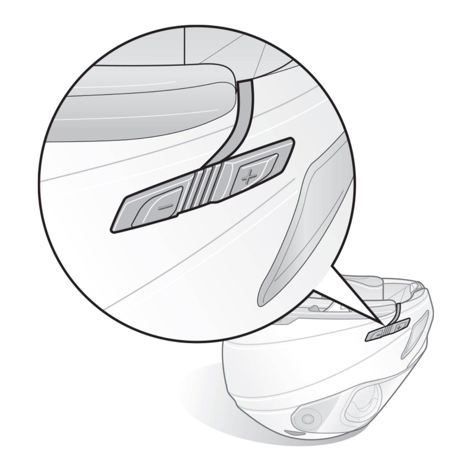 Sena 3S Plus Bluetooth Comm System Universal Microphone Kit