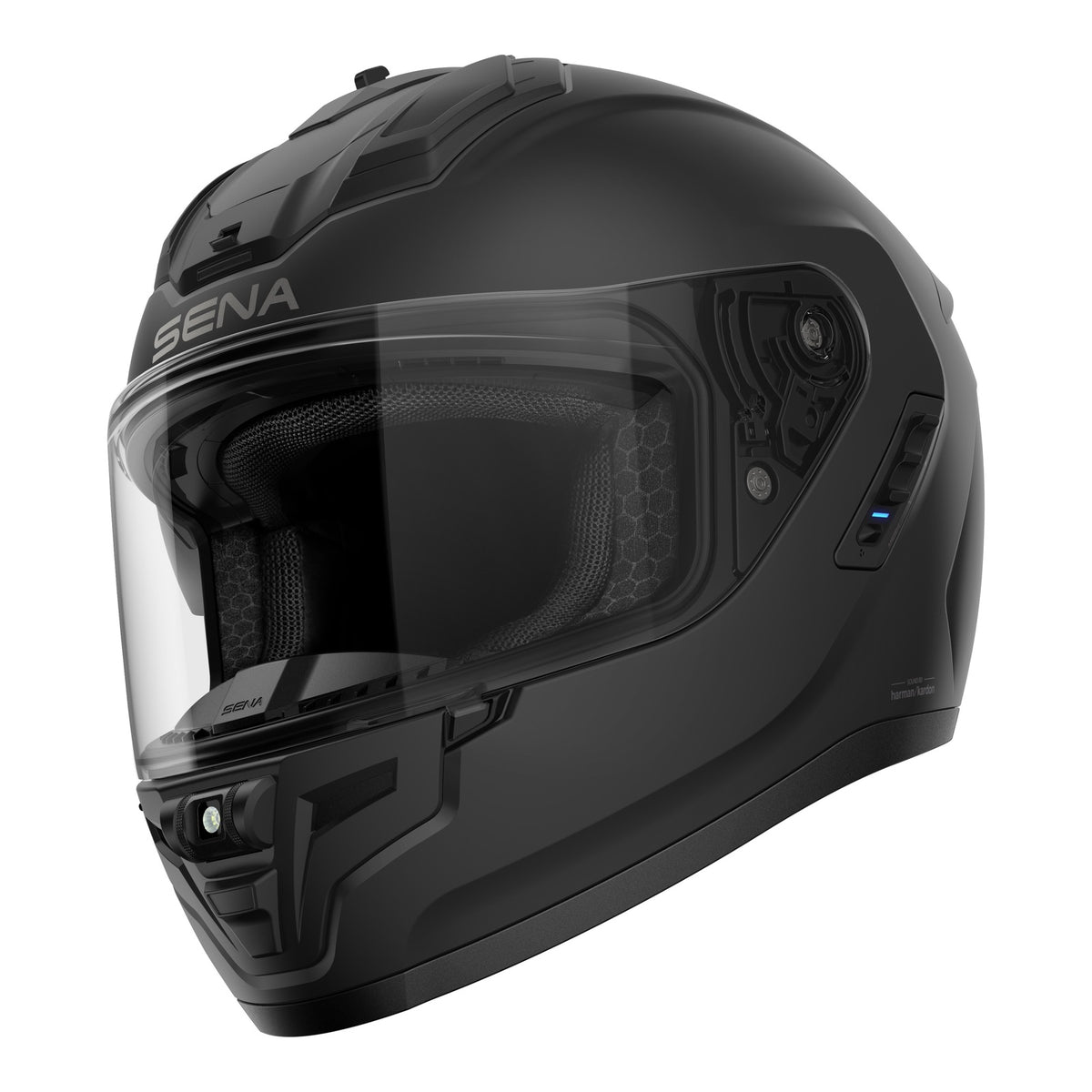 Sena Phantom Smart Helmet with Mesh Comms - Matte Black