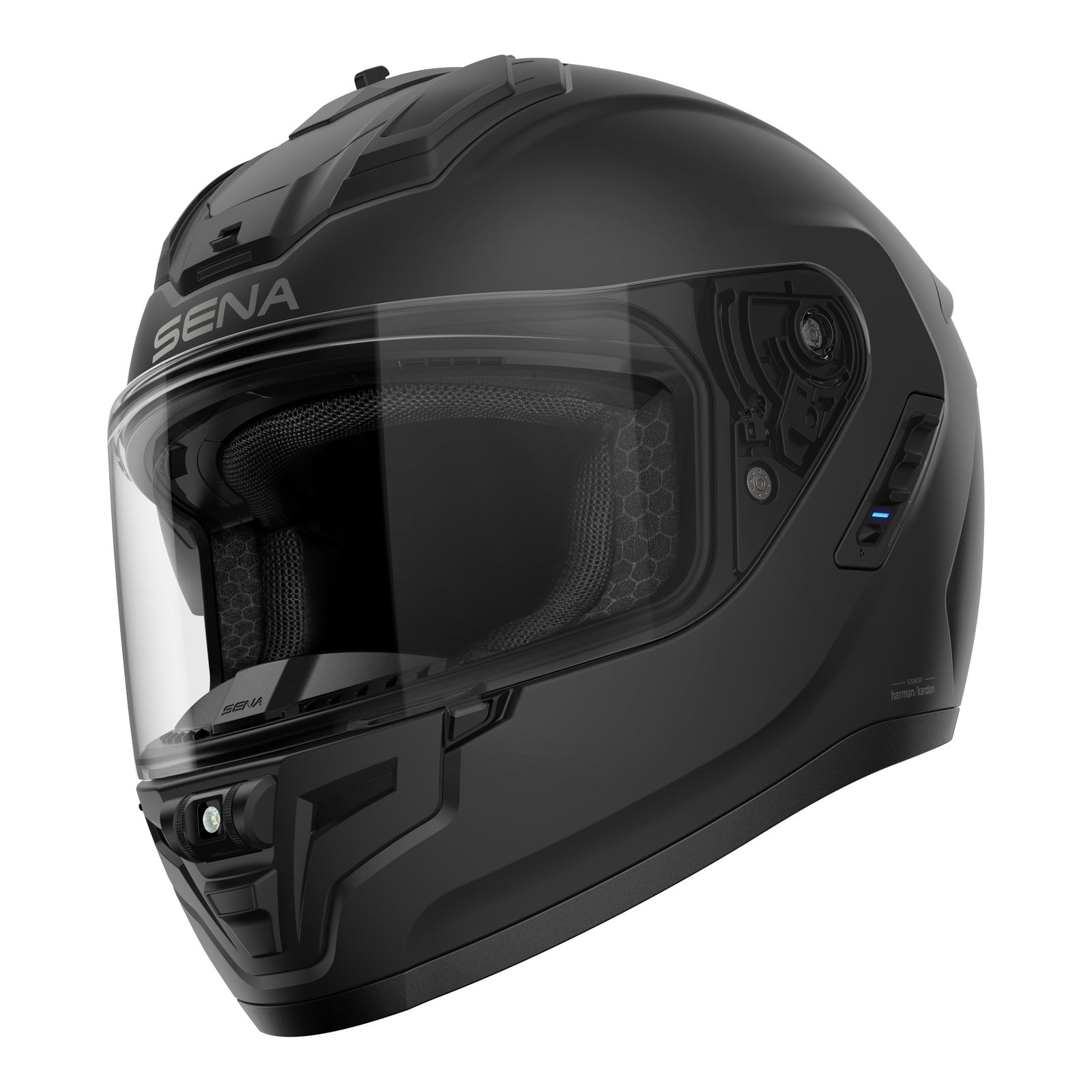Sena Phantom Smart Helmet with Mesh Comms - Matte Black