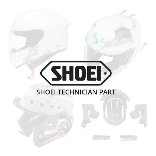 Shoei GT-Air Upper Air Intake - Light Silver