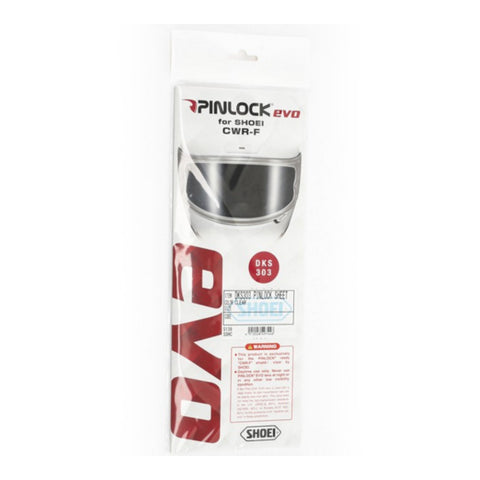 Shoei Pinlock EVO DKS303 CWR-F Flat X-Spirit 3 NXR - Clear