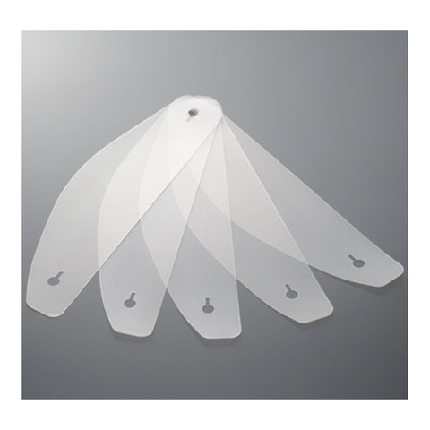 Shoei Tear Off Film CF1 Road Racing, 6-piece packet