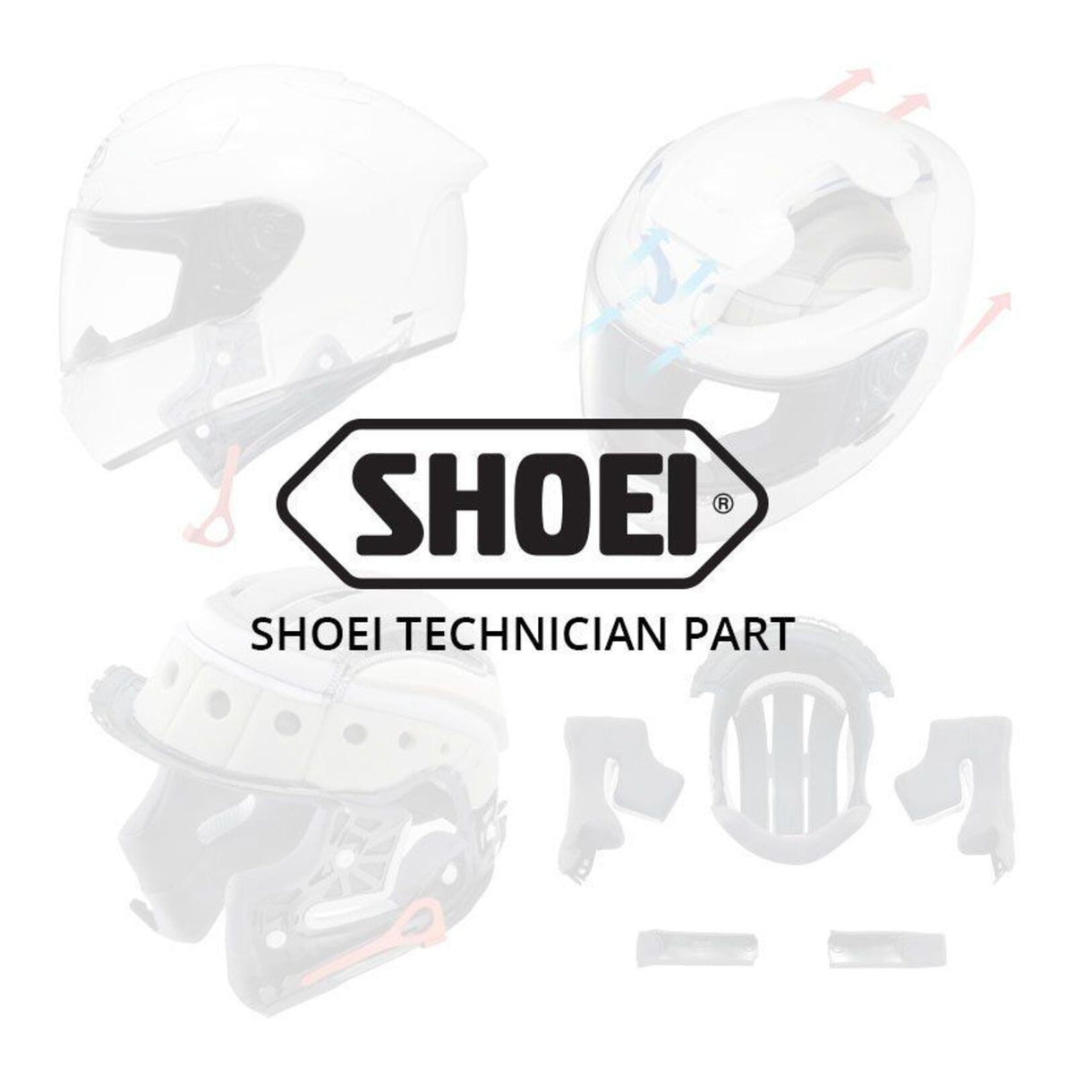 Shoei GT-AIR 2 Centre Pad Type-N L9