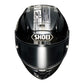 Shoei X-SPR Pro Helmet Cross Logo TC5 - Black / White