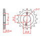 Sprocket Kit Honda XR400 (Trail) - 520EXW 14/48