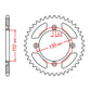 Sprocket Kit Honda CR80/85 - 420MS 15/49