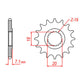 Sprocket Kit Suzuki RMZ250 - 520MXU 13/49
